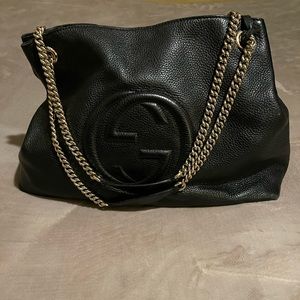Large Black Gucci Bag